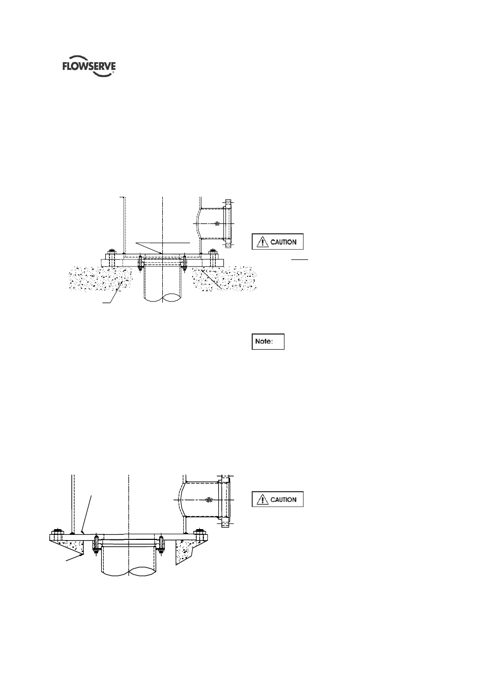 4 grouting | Flowserve QLQ Vertical Worthington User Manual | Page 25 / 61