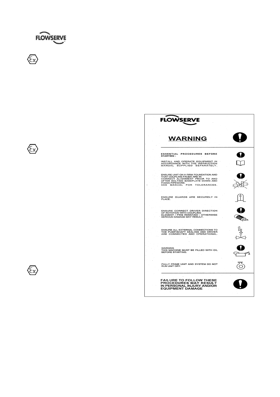 Flowserve QLQ Vertical Worthington User Manual | Page 8 / 61