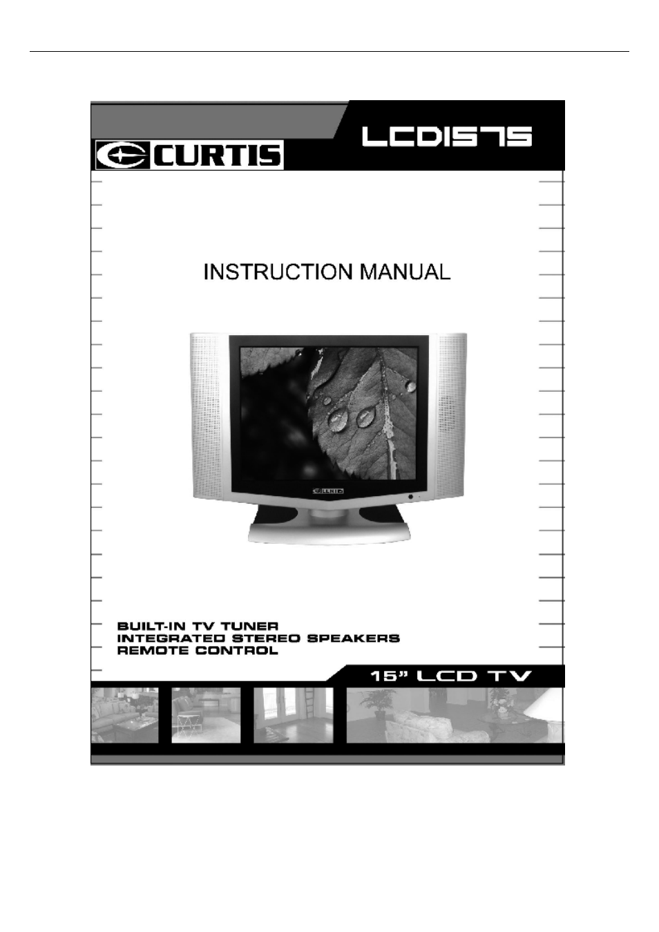 Curtis LCD1575 User Manual | 21 pages