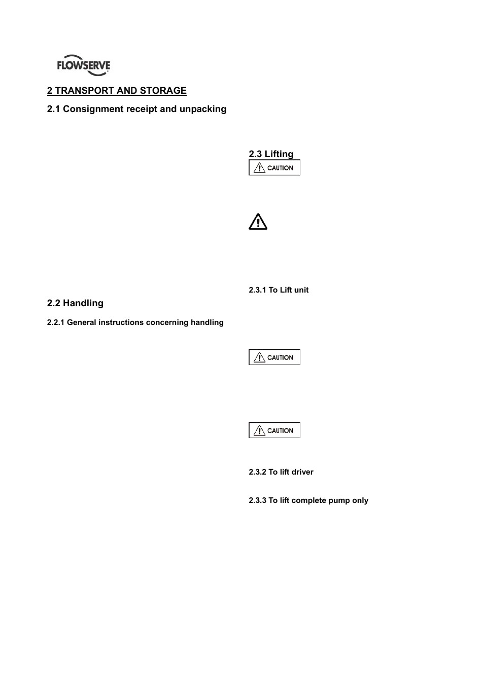 Flowserve HED Worthington User Manual | Page 10 / 64