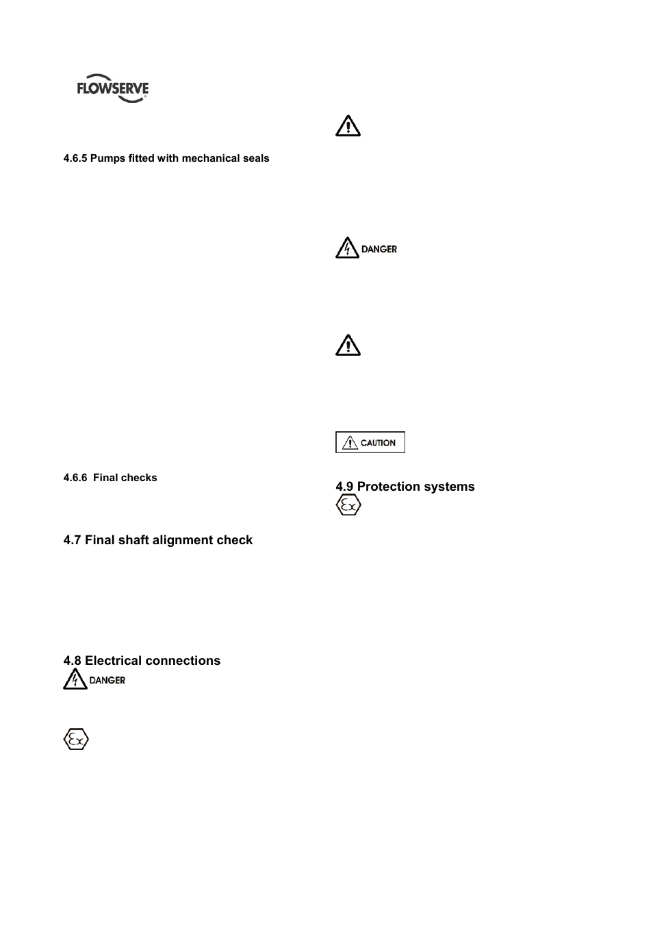 Flowserve HED Worthington User Manual | Page 22 / 64