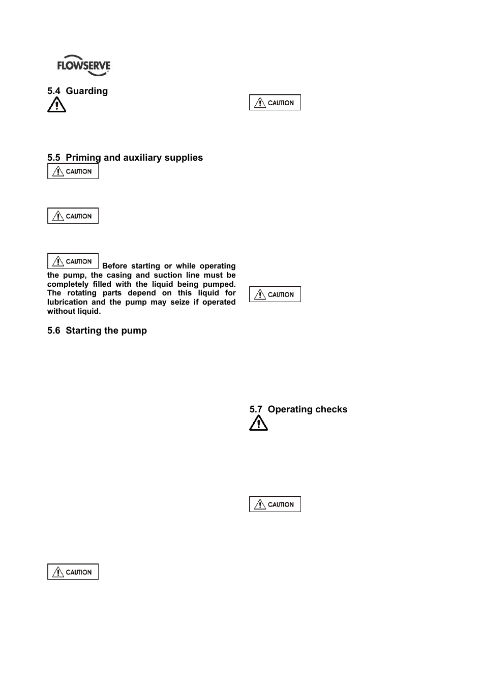 Flowserve HED Worthington User Manual | Page 31 / 64