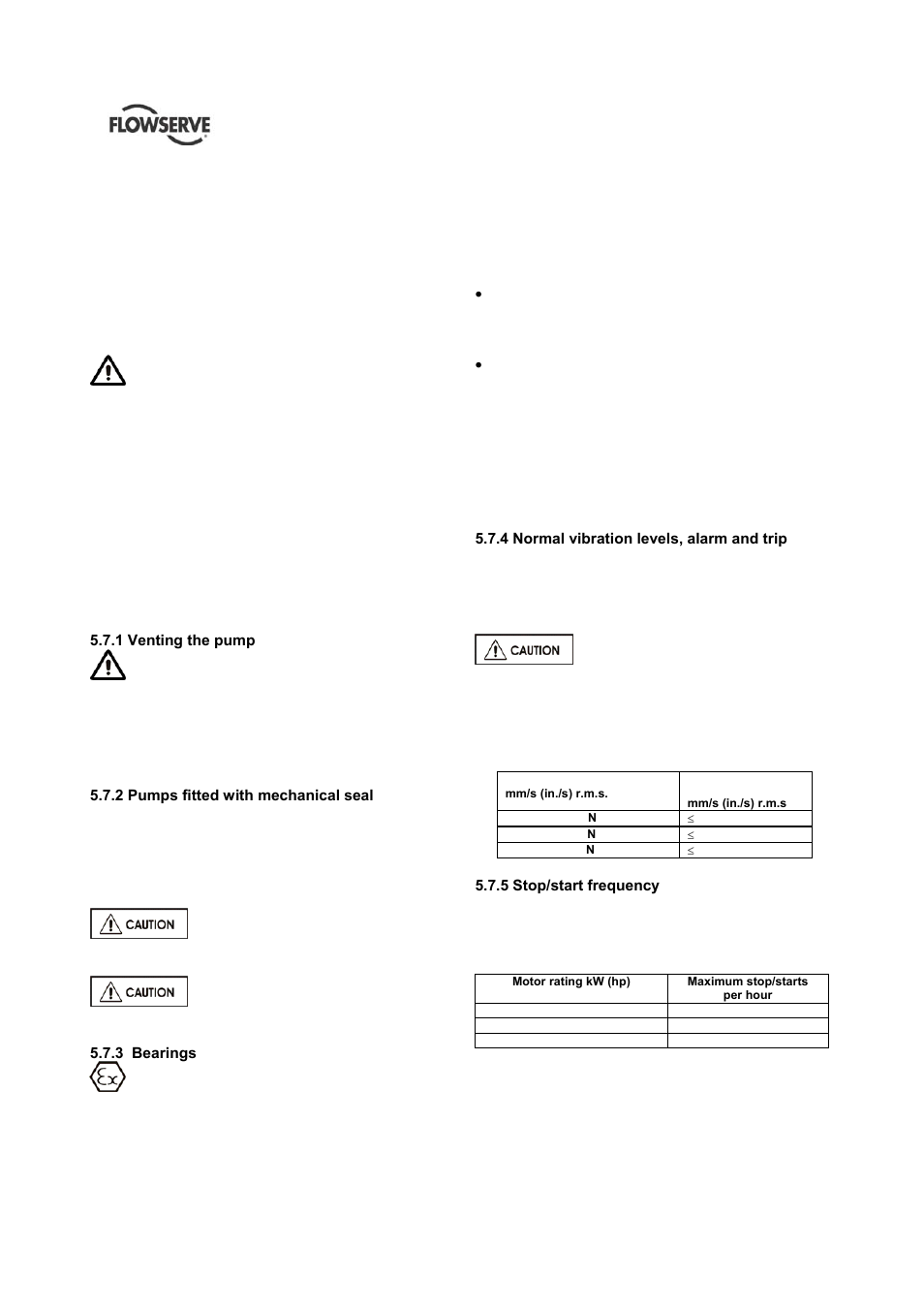 Flowserve HED Worthington User Manual | Page 32 / 64