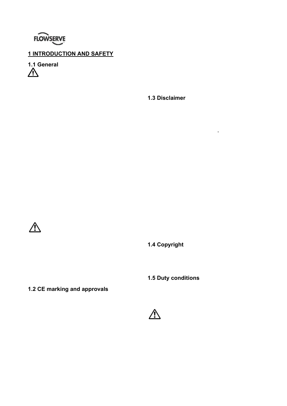 Flowserve HED Worthington User Manual | Page 4 / 64