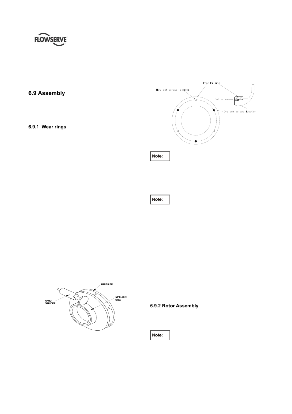 9 assembly | Flowserve HED Worthington User Manual | Page 42 / 64