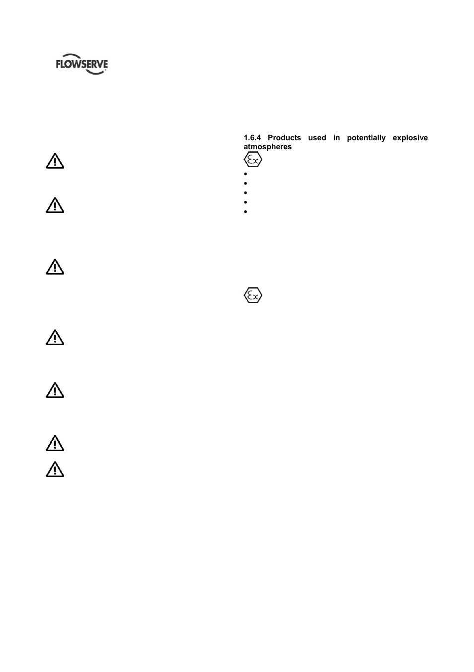 Flowserve HED Worthington User Manual | Page 6 / 64