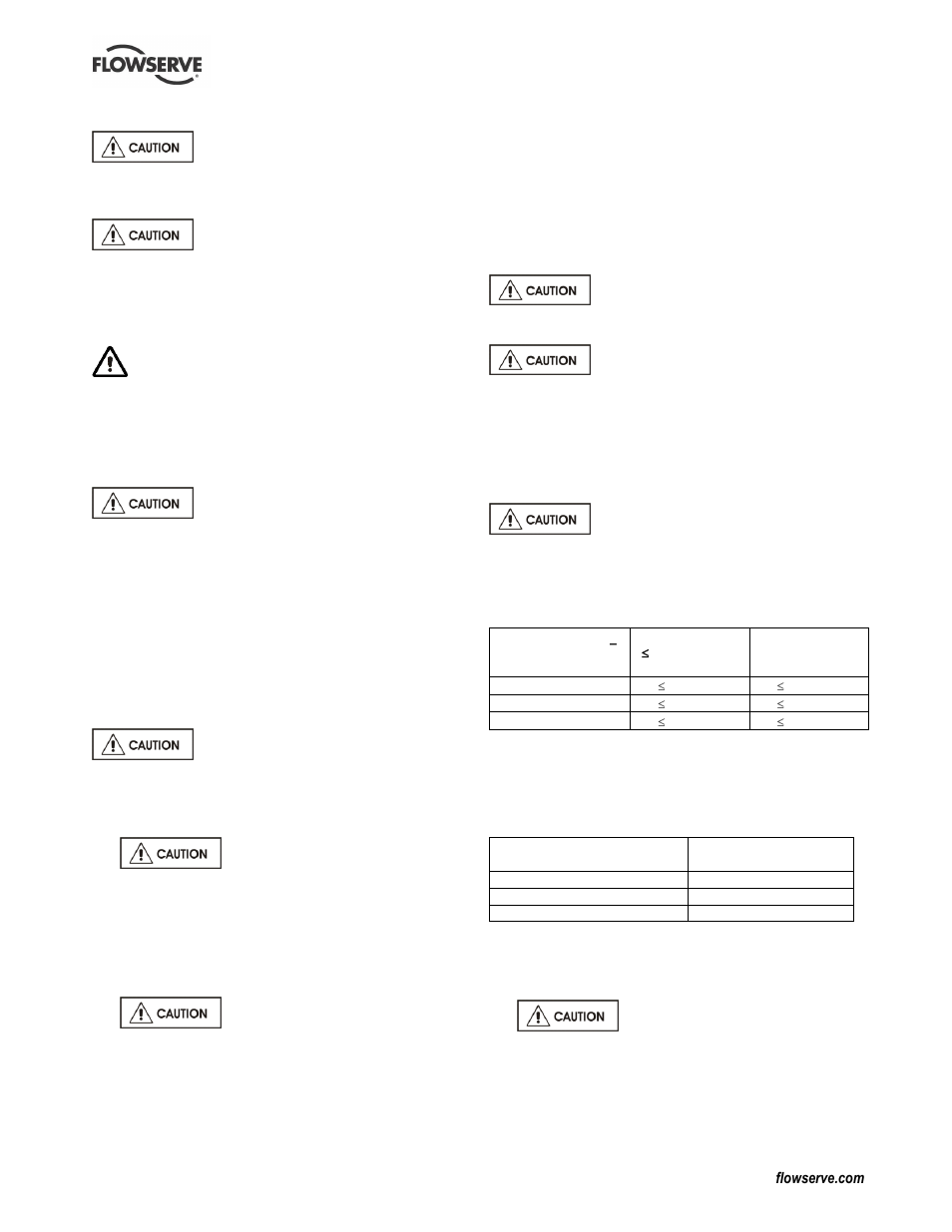 3 direction of rotation, 4 guarding, 5 priming and auxiliary supplies | 6 starting the pump, 7 running the pump, 8 stopping and shutdown, Guarding (5.4), Priming and auxiliary supplies (5.5), Running the pump (5.7), Vibration (5.7.2) | Flowserve Mark 3 ISO Durco User Manual | Page 17 / 32