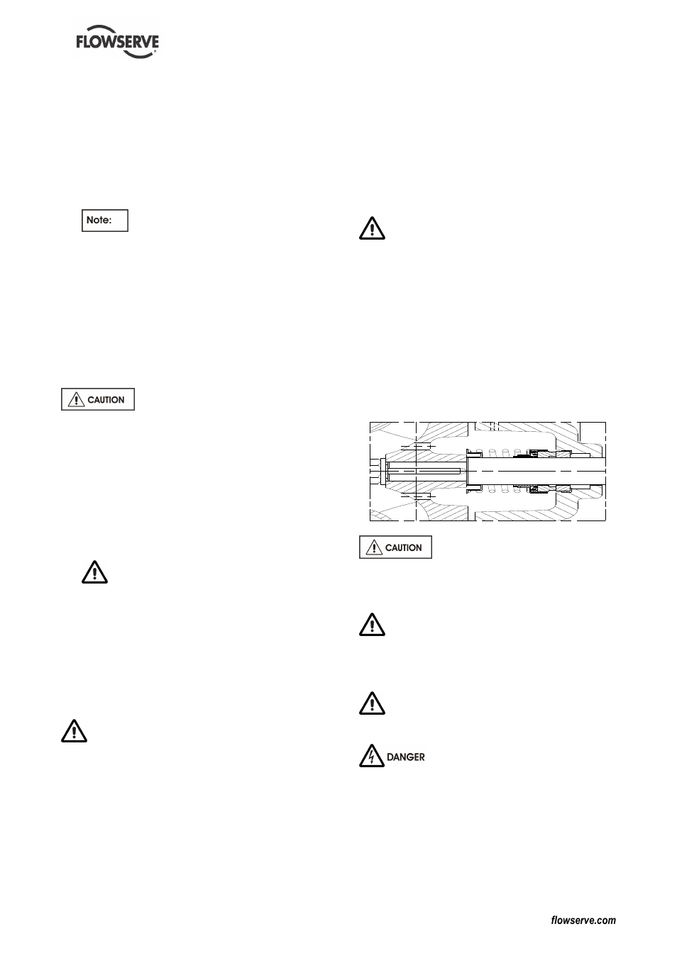 4 starting the pump, 5 running the pump | Flowserve MENBLOC User Manual | Page 22 / 40