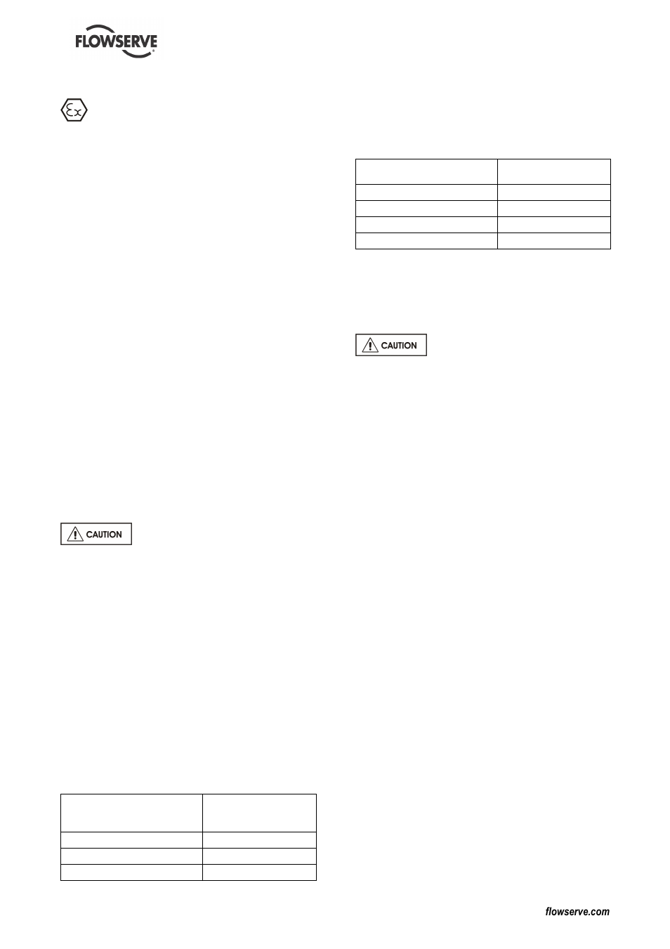6 stopping and shutdown | Flowserve MENBLOC User Manual | Page 23 / 40
