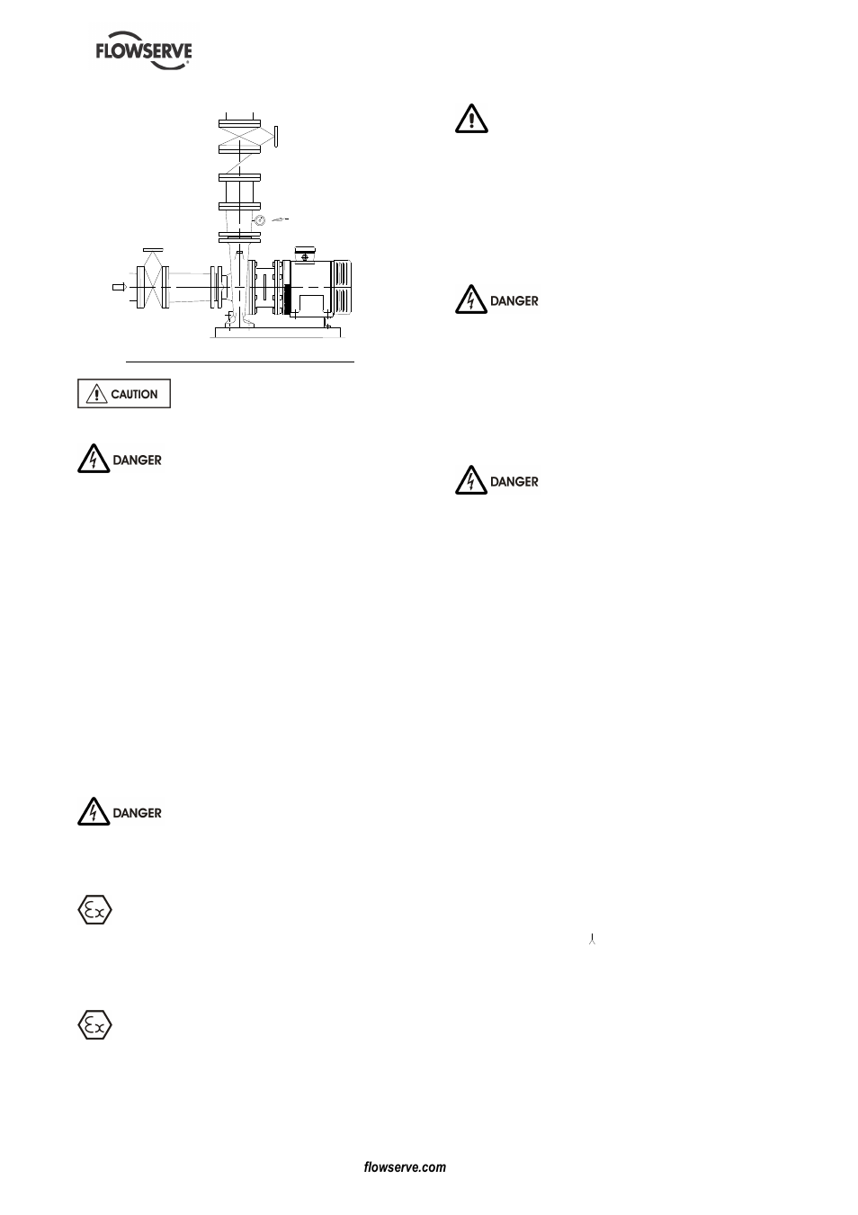 4 electrical connections | Flowserve MENBLOC 60Hz User Manual | Page 21 / 36