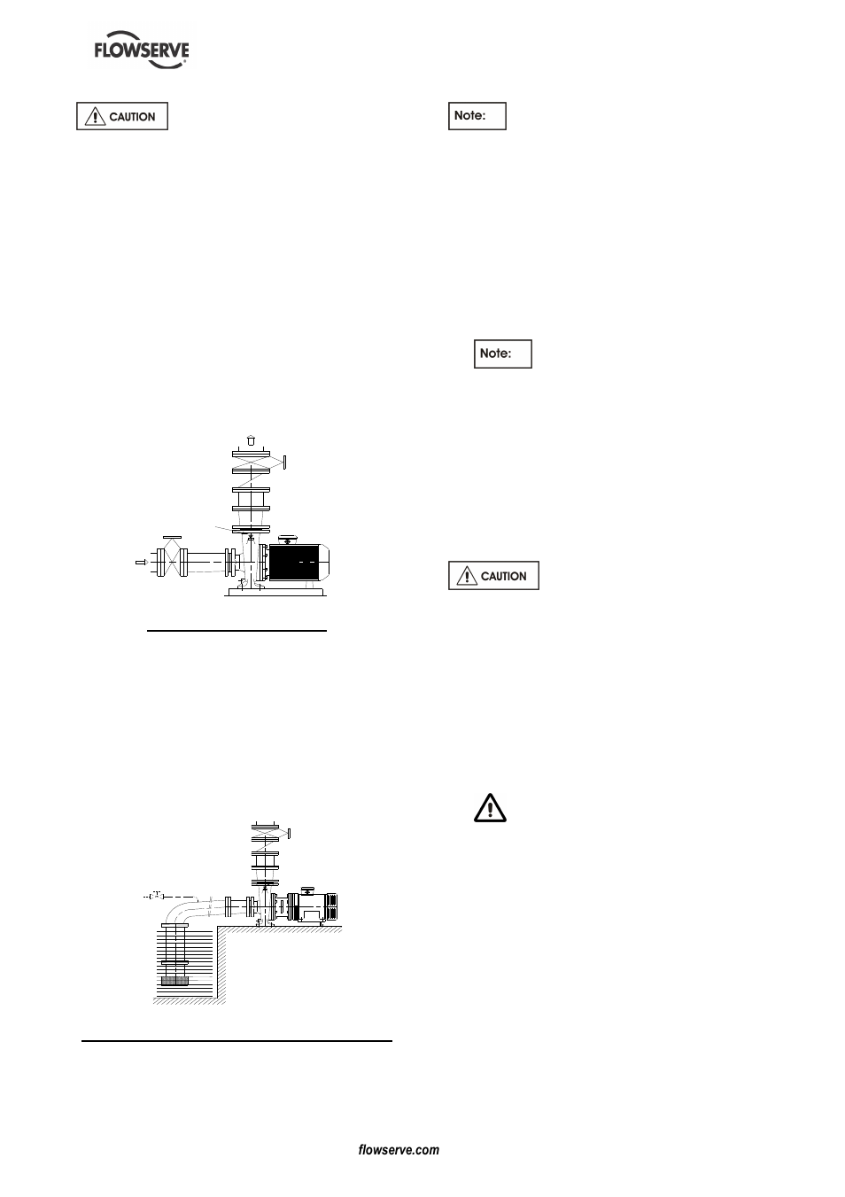 4 starting the pump | Flowserve MENBLOC 60Hz User Manual | Page 23 / 36