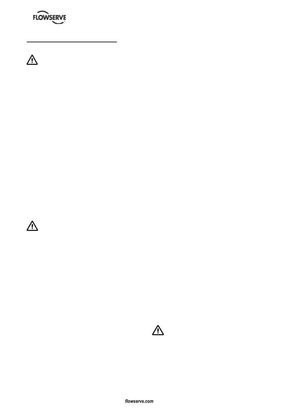 Flowserve MENBLOC 60Hz User Manual | Page 4 / 36