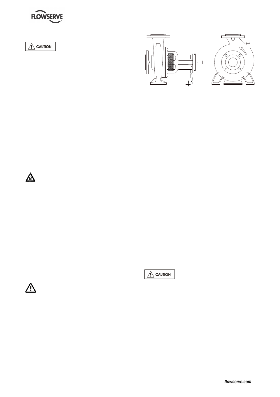 4 storage, 5 recycling and end of product life, 3 pump description | 1 configurations | Flowserve MEN User Manual | Page 13 / 36