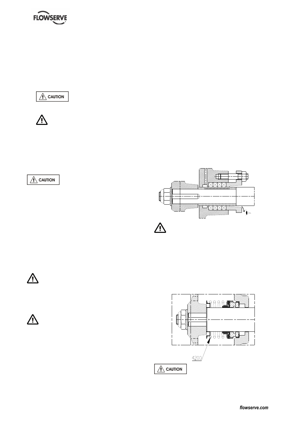 4 starting the pump, 5 running the pump | Flowserve MEN User Manual | Page 23 / 36