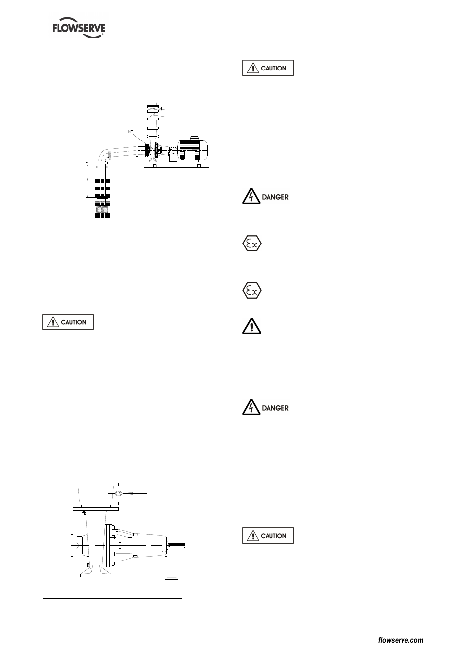 6 electrical connections | Flowserve ME User Manual | Page 20 / 36