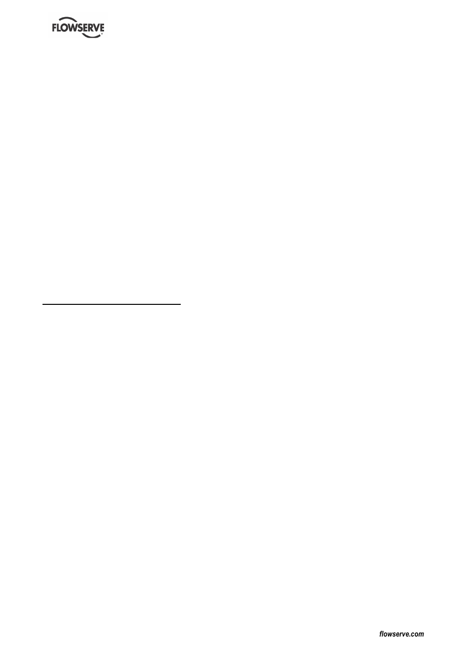 Flowserve DS User Manual | Page 11 / 36