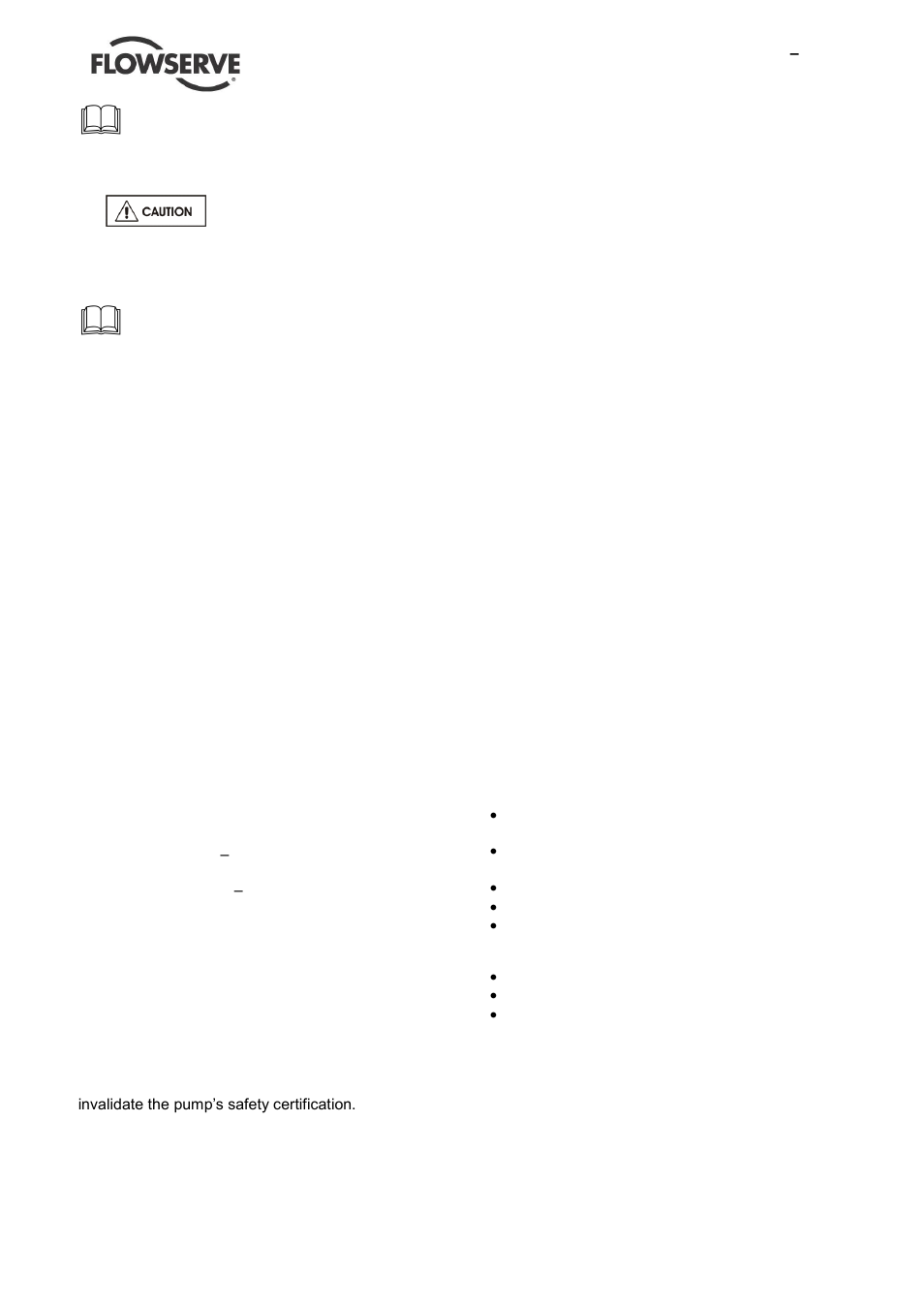 Flowserve PHL User Manual | Page 21 / 31