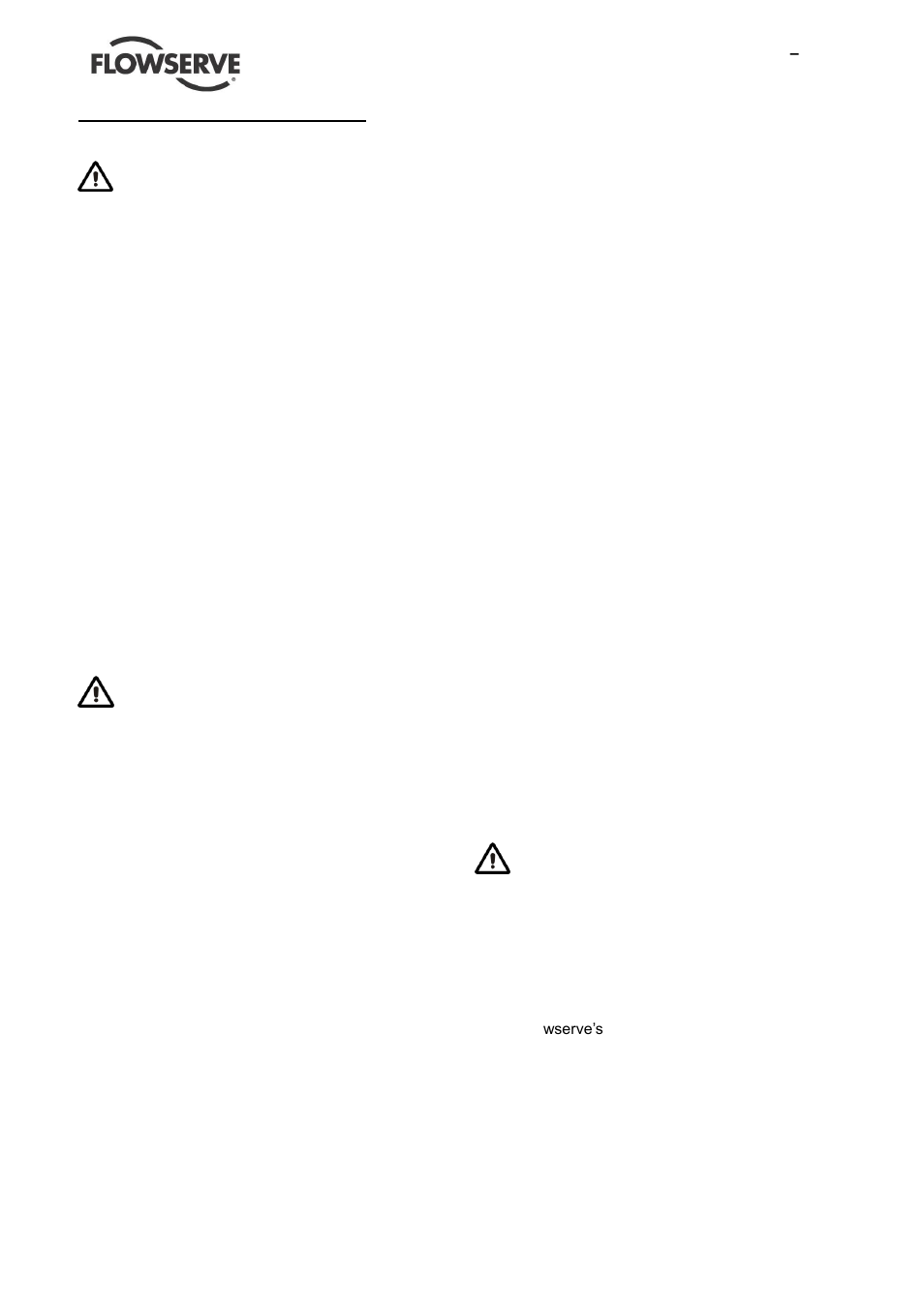 Flowserve PHL User Manual | Page 3 / 31