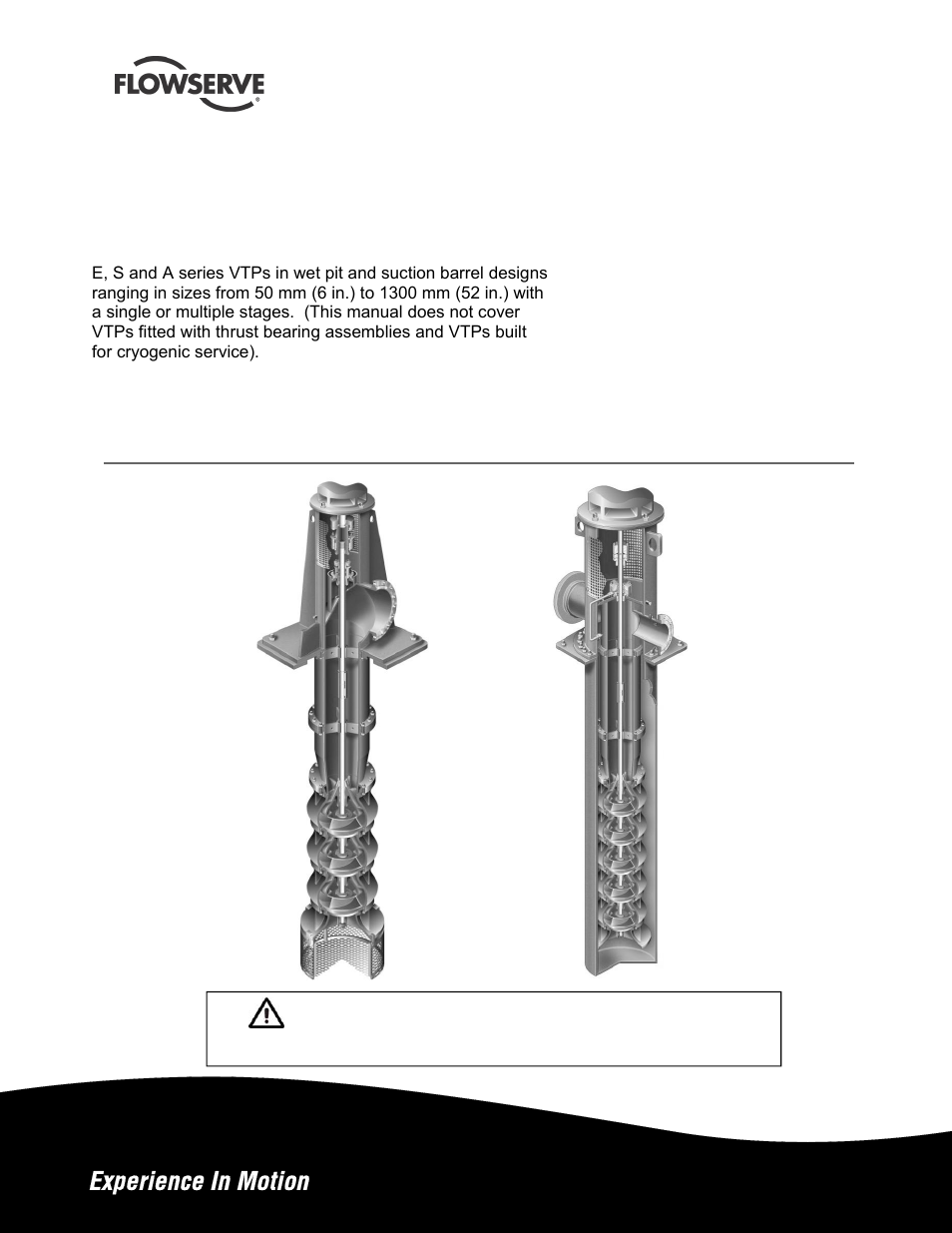 Flowserve VTP Wet Pit User Manual | 76 pages