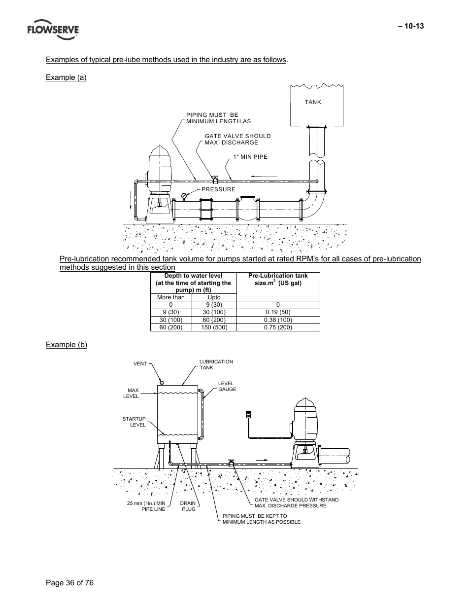 Flowserve VTP Wet Pit User Manual | Page 36 / 76