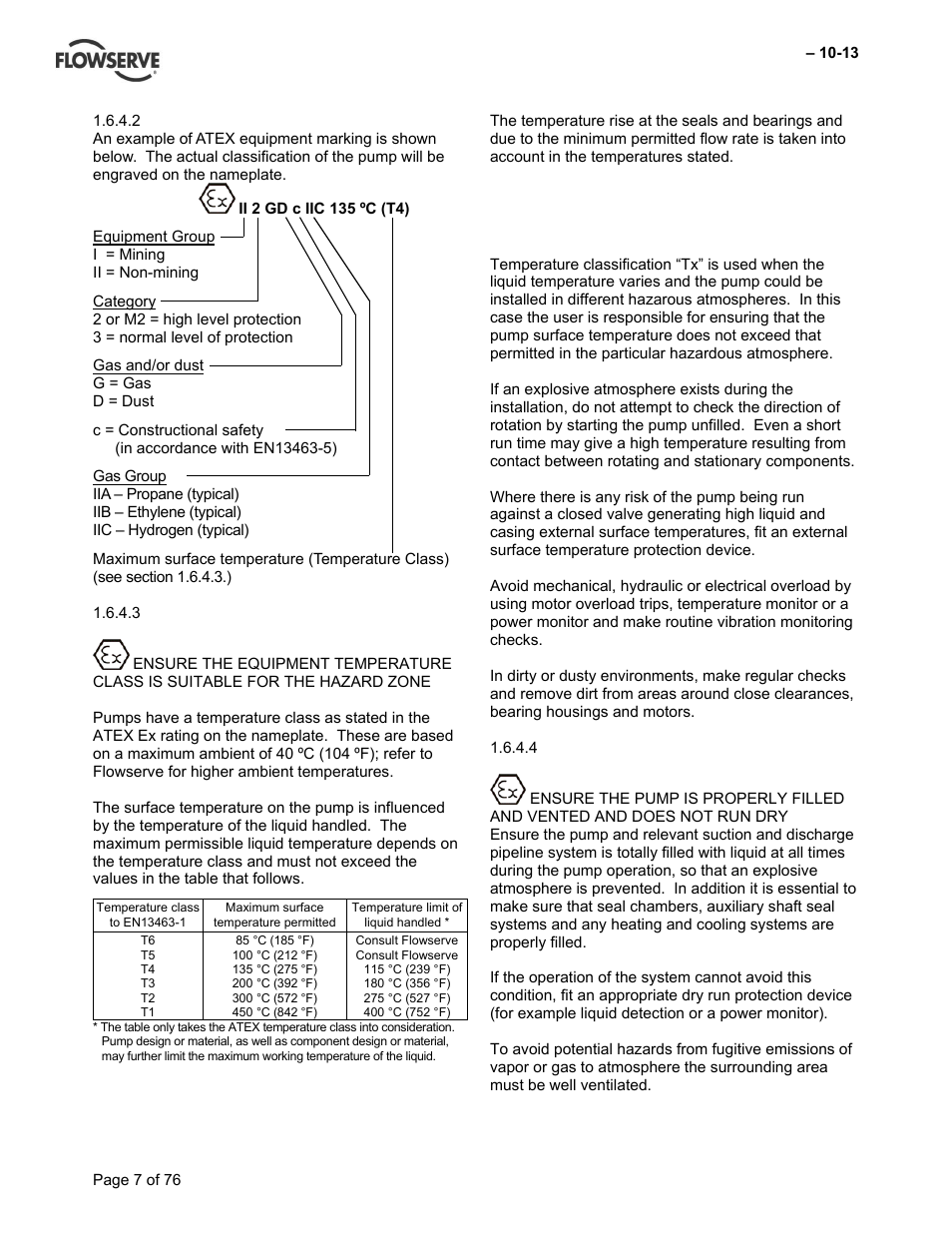 Flowserve VTP Wet Pit User Manual | Page 7 / 76