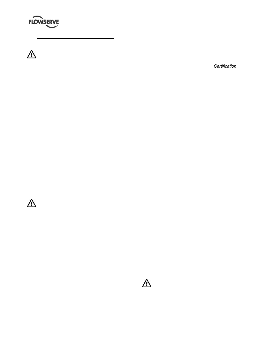 1 : introduction and safety, 1 general, 2 ce marking and apporvals | 3 disclaimer, 4 copyright, 5 duty conditions | Flowserve APKD User Manual | Page 3 / 55