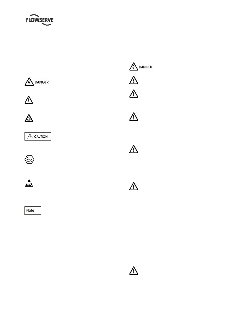 6 safety | Flowserve APKD User Manual | Page 4 / 55