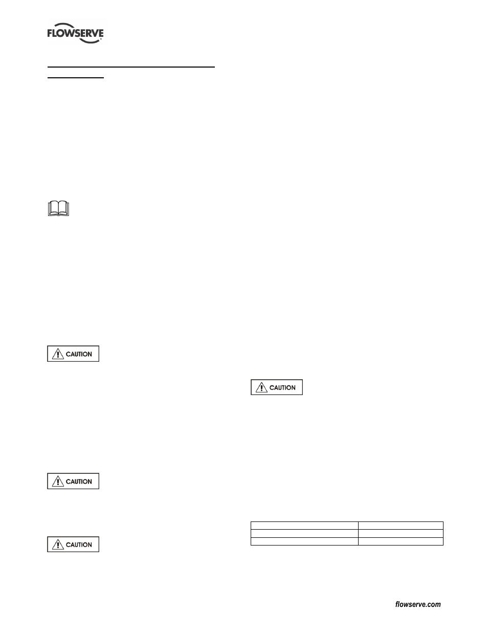 7 commissioning, start-up, And shutdown, 1 commissioning | 2 operation, 7 commissioning, start-up and shutdown | Flowserve PLEUGER User Manual | Page 31 / 40