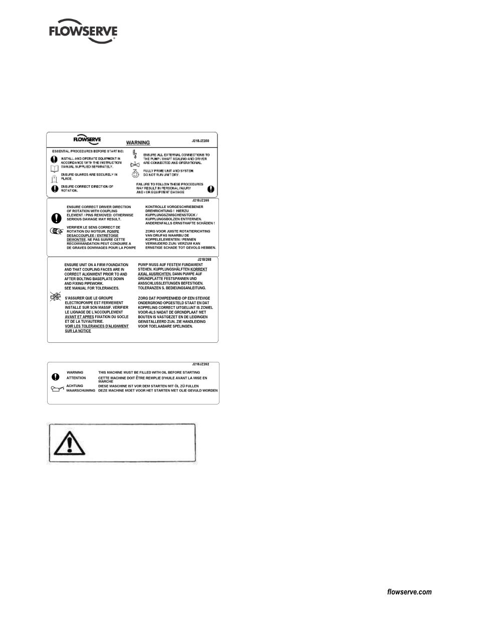 Flowserve Mark 3 Sealed Metallic Durco User Manual | Page 8 / 72