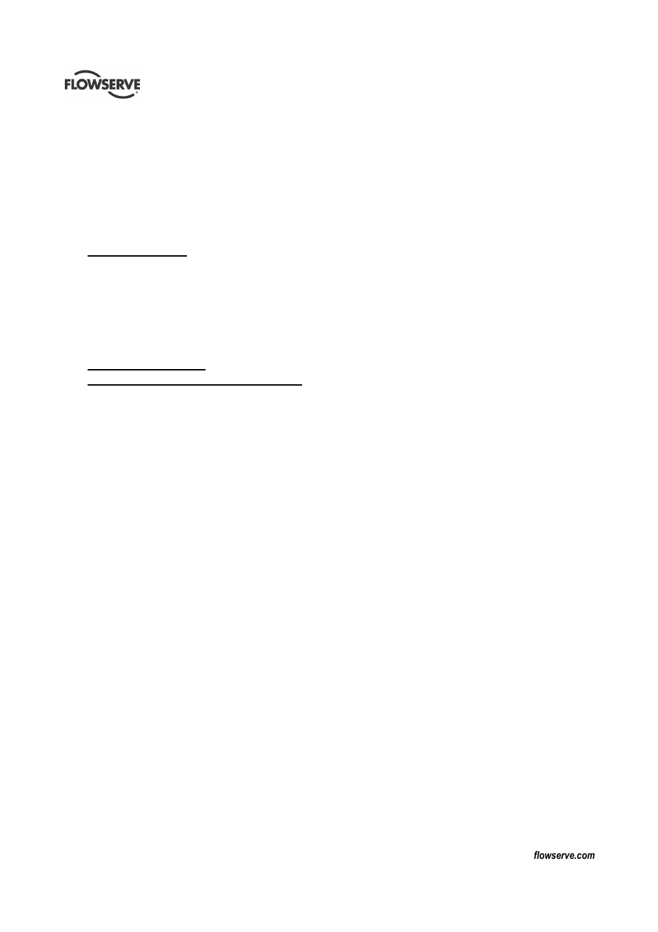 Flowserve T-series Thrust Bearing Pot User Manual | Page 23 / 24