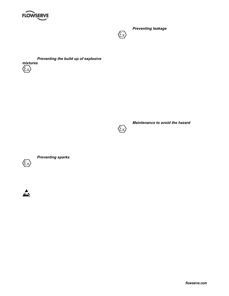 Flowserve CPX IDP User Manual | Page 8 / 44
