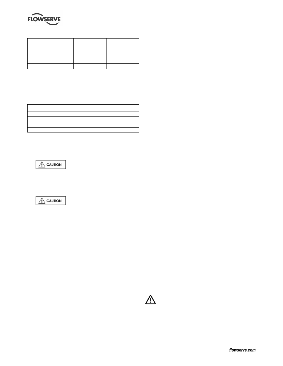 8 stopping and shutdown, 9 hydraulic, mechanical and electrical duty, 6 maintenance | 1 general | Flowserve LR Worthington User Manual | Page 22 / 48