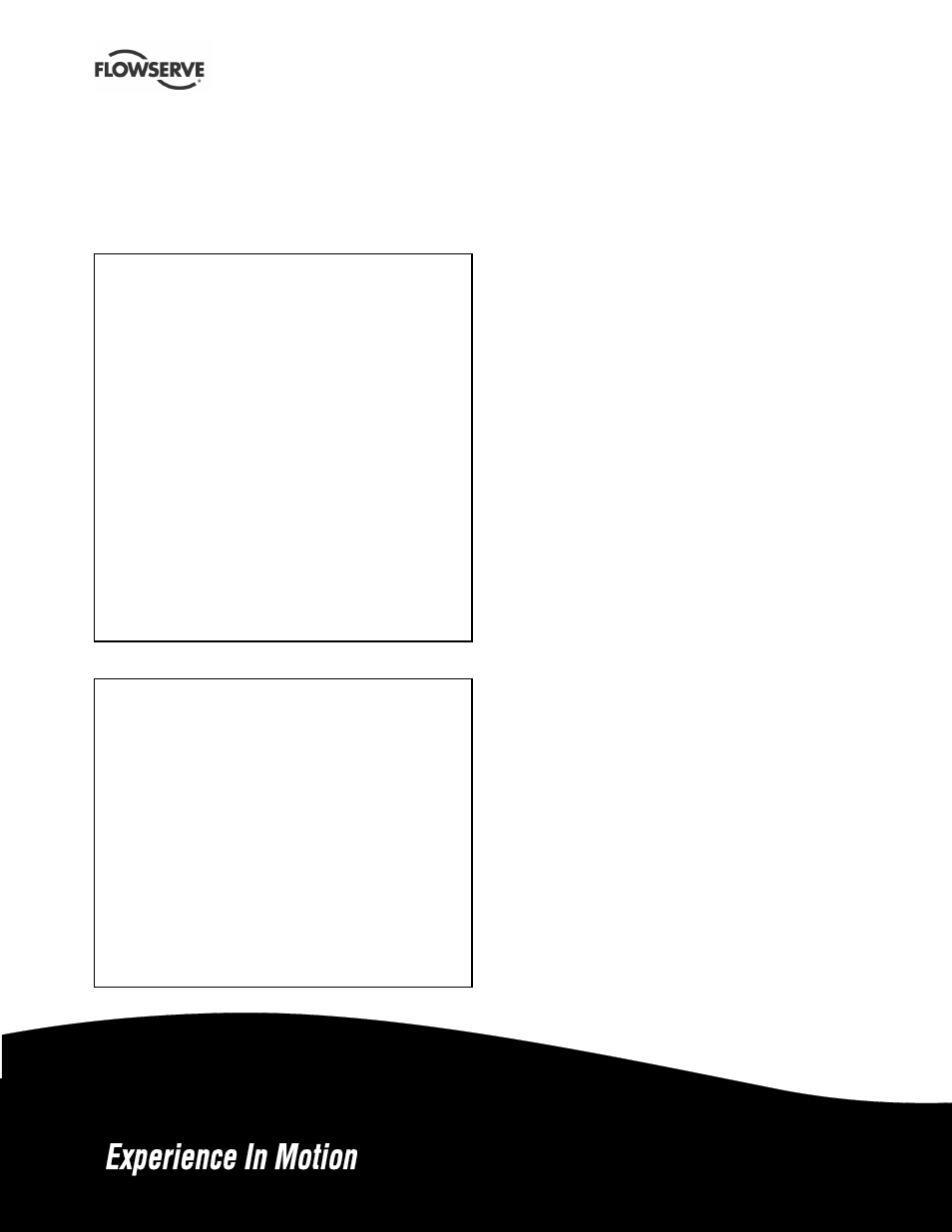 Flowserve LR Worthington User Manual | Page 48 / 48