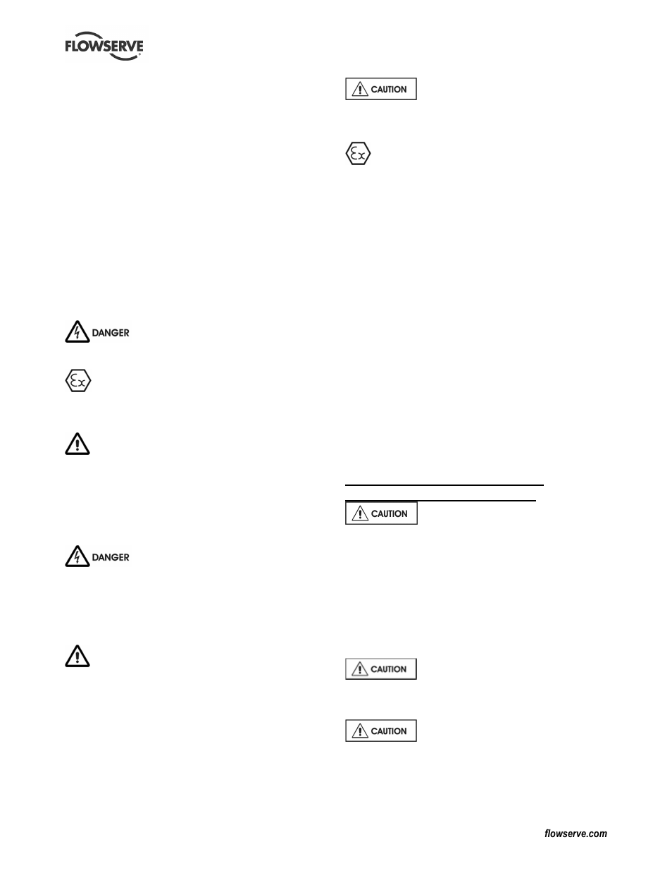 Flowserve WR User Manual | Page 13 / 28