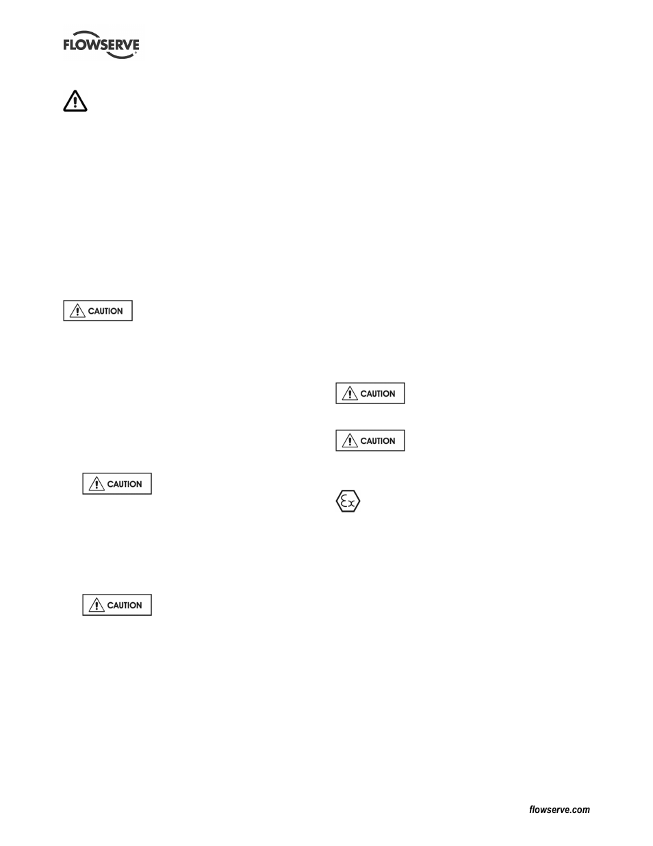 Flowserve WR User Manual | Page 14 / 28