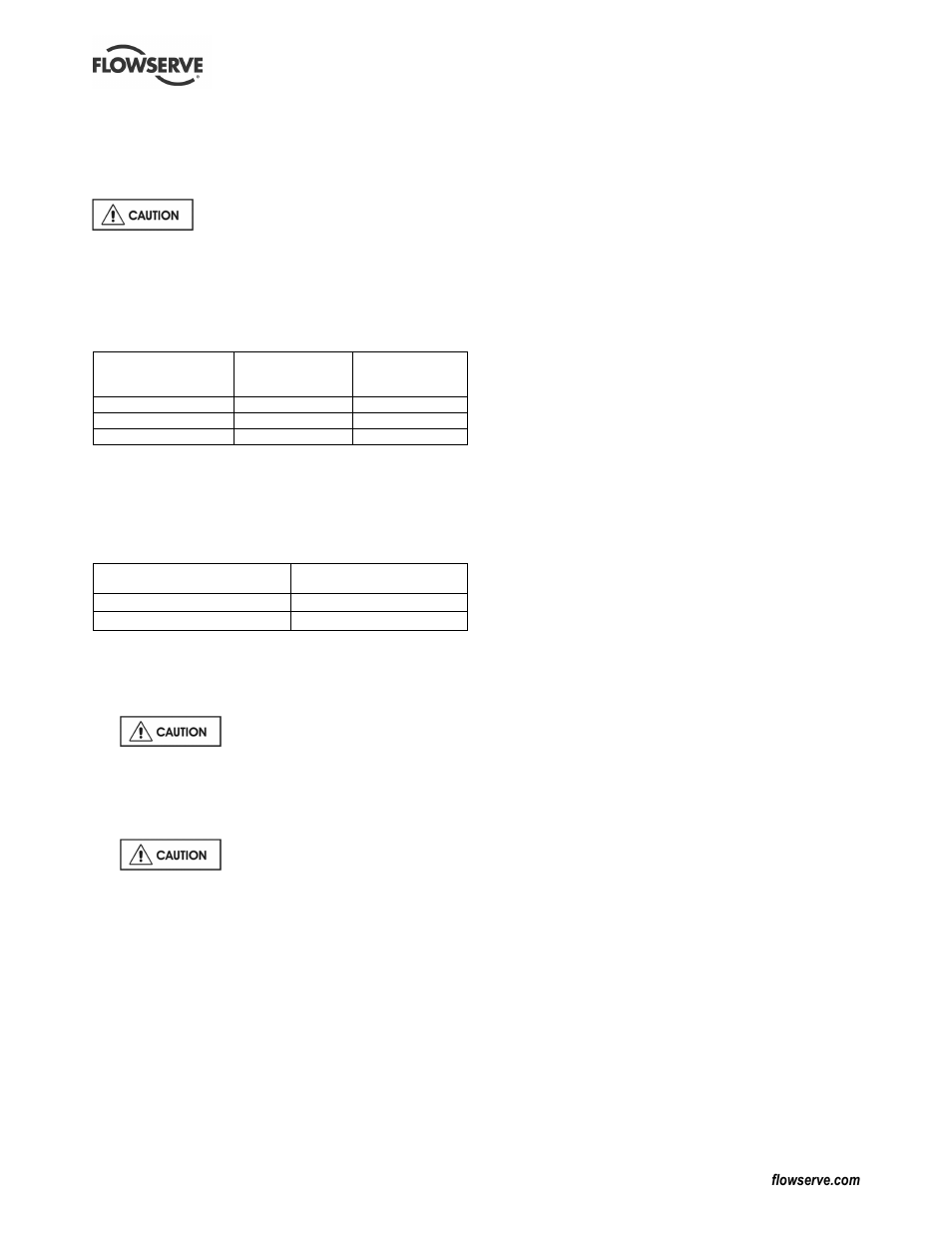 7 stopping and shutdown (all series), 8 hydraulic, mechanical and electrical duty | Flowserve WR User Manual | Page 15 / 28