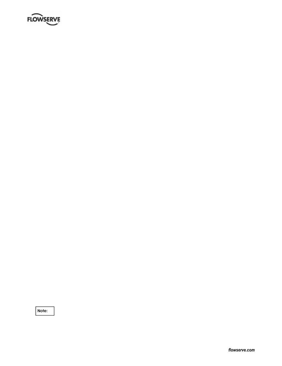 Flowserve WR User Manual | Page 18 / 28