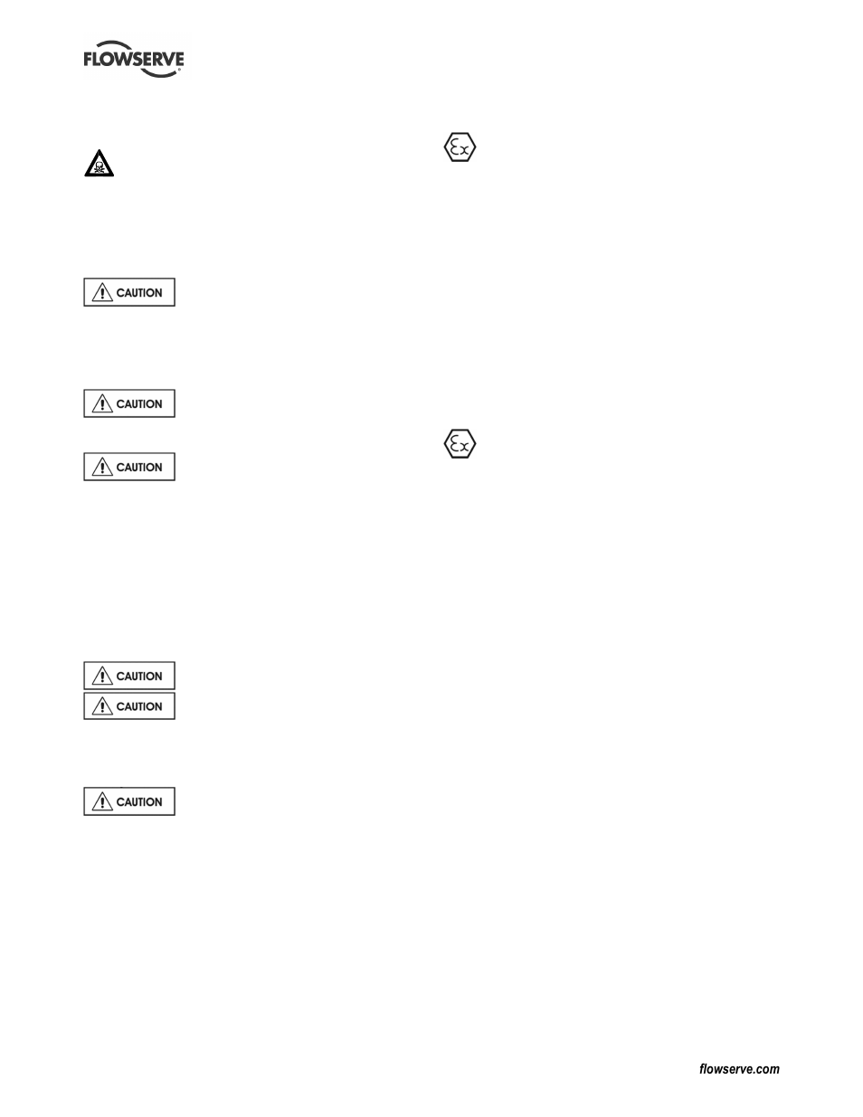 Flowserve WR User Manual | Page 6 / 28