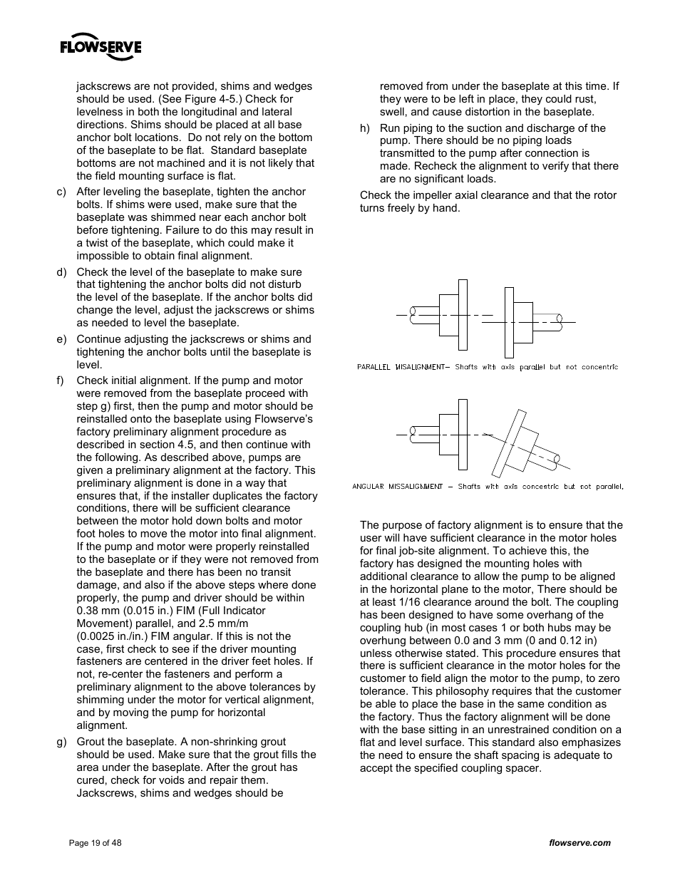 Flowserve MARK 3 GROUP 4 User Manual | Page 19 / 48