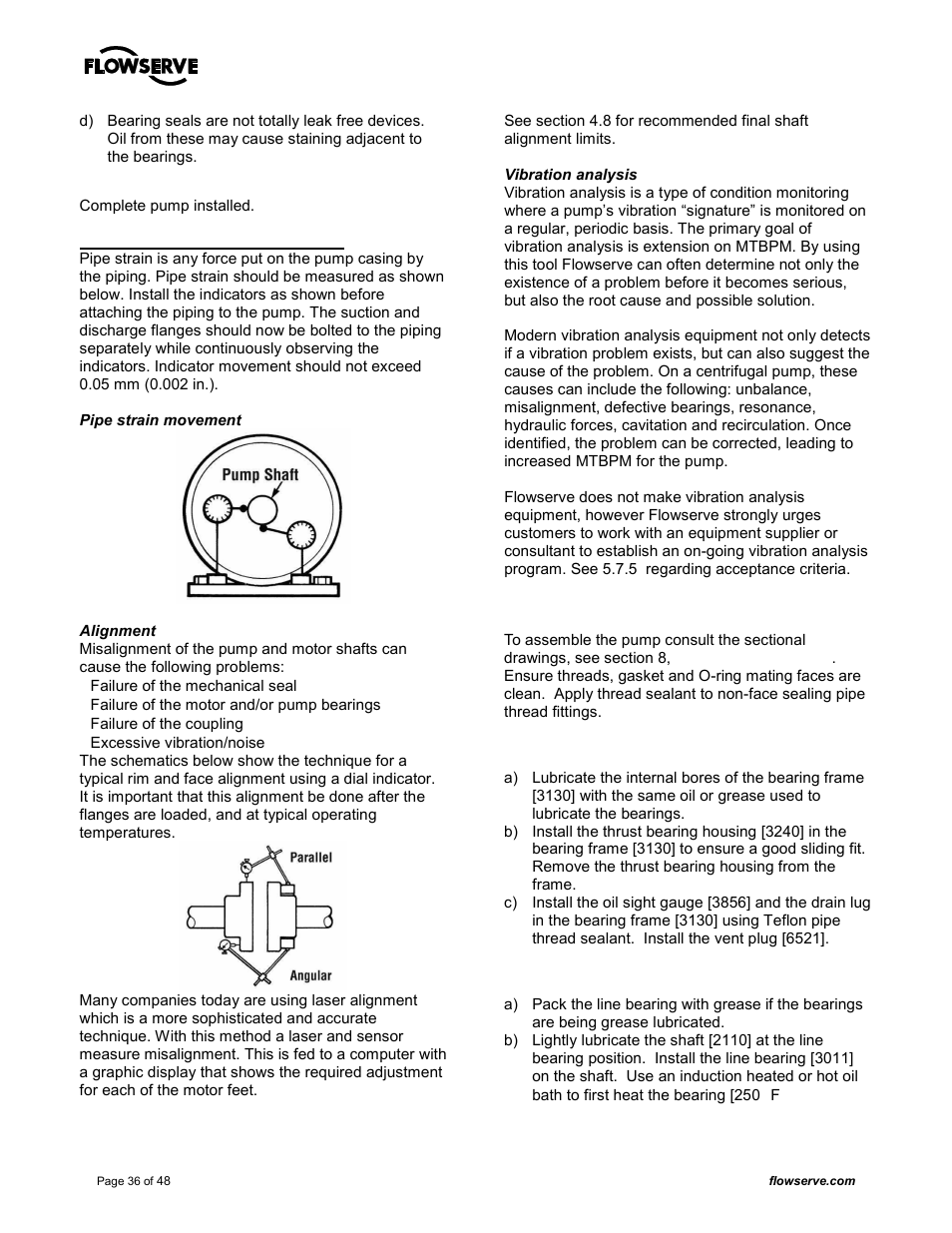 Flowserve MARK 3 GROUP 4 User Manual | Page 36 / 48