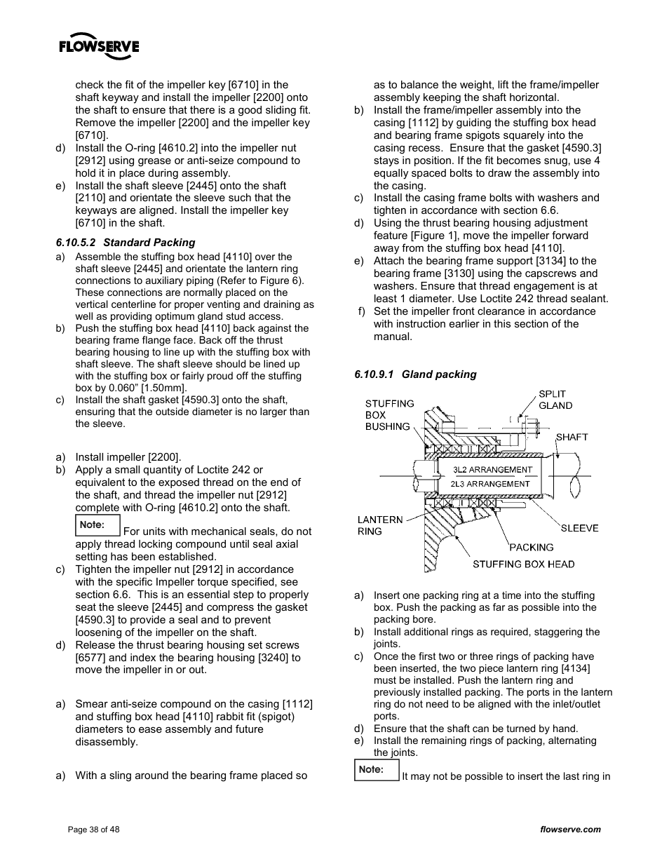 Flowserve MARK 3 GROUP 4 User Manual | Page 38 / 48