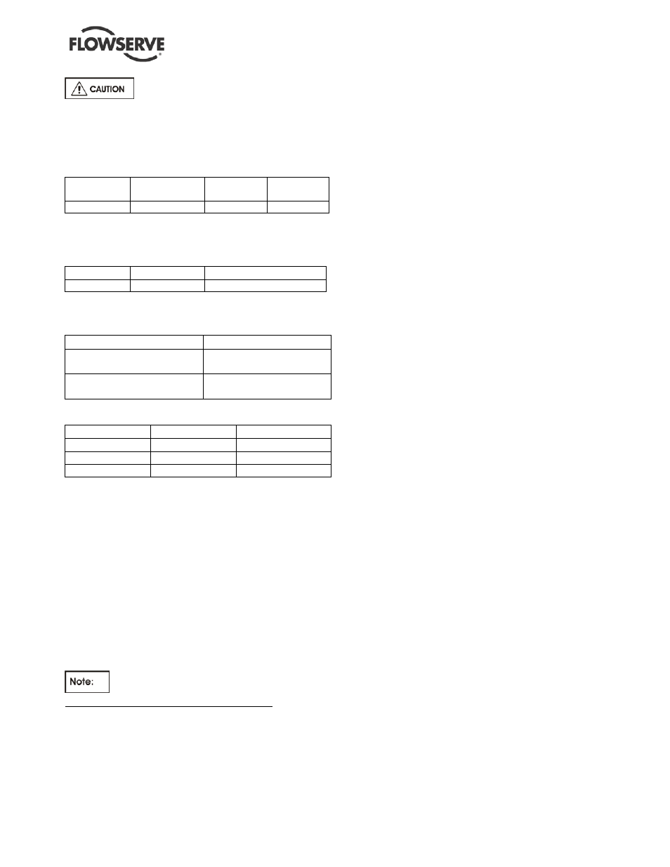 Figure 5-6: thrust bearing lubrication intervals, Figure 5-6a: line bearing grease lubrication, Figure 5-6b: line bearing lubrication amounts | Figure 5-6c: ball bearing lubrication amounts, 3 setting the impeller clearance | Flowserve ESP2 User Manual | Page 31 / 62