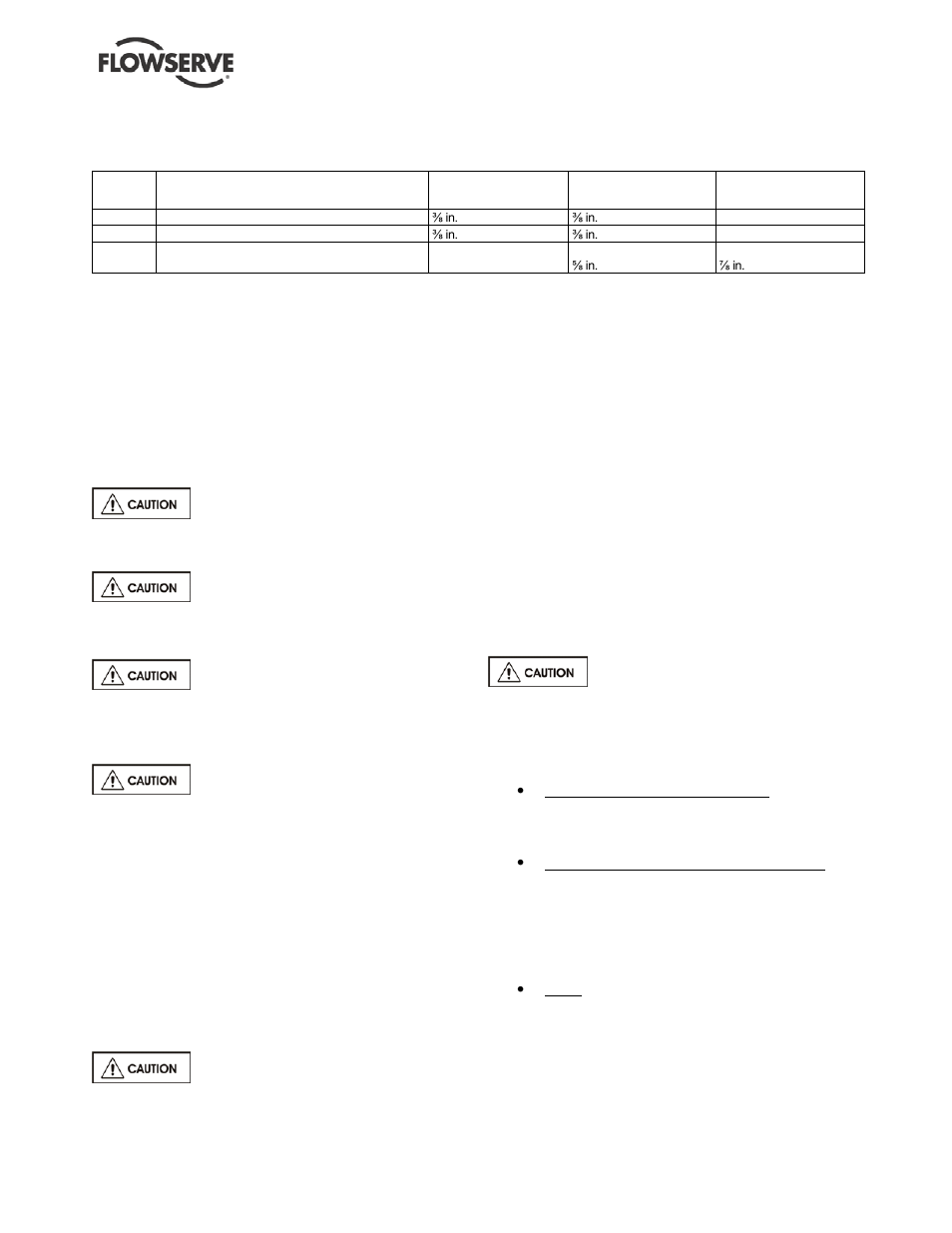 5 fastener torques, 7 disassembly, 1 removing pump from pit | 2 pump disassembly | Flowserve ESP2 User Manual | Page 38 / 62