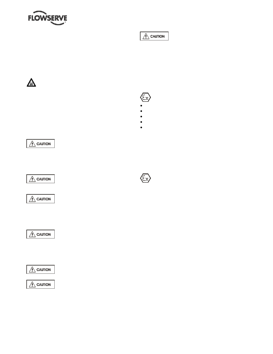 1 scope of compliance | Flowserve ESP2 User Manual | Page 5 / 62