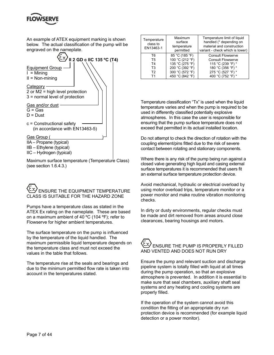 Flowserve BP User Manual | Page 7 / 44