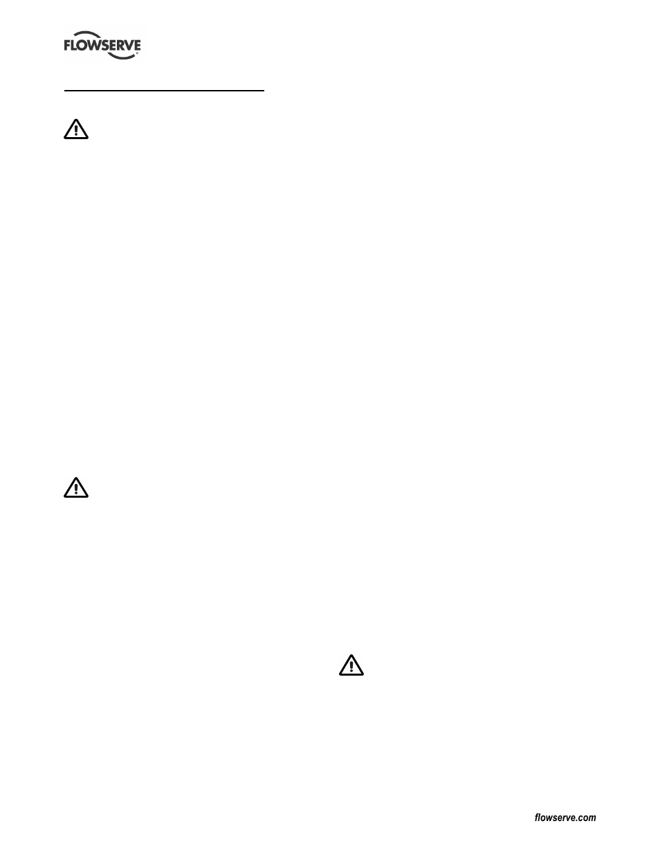 Flowserve KW941 User Manual | Page 3 / 24