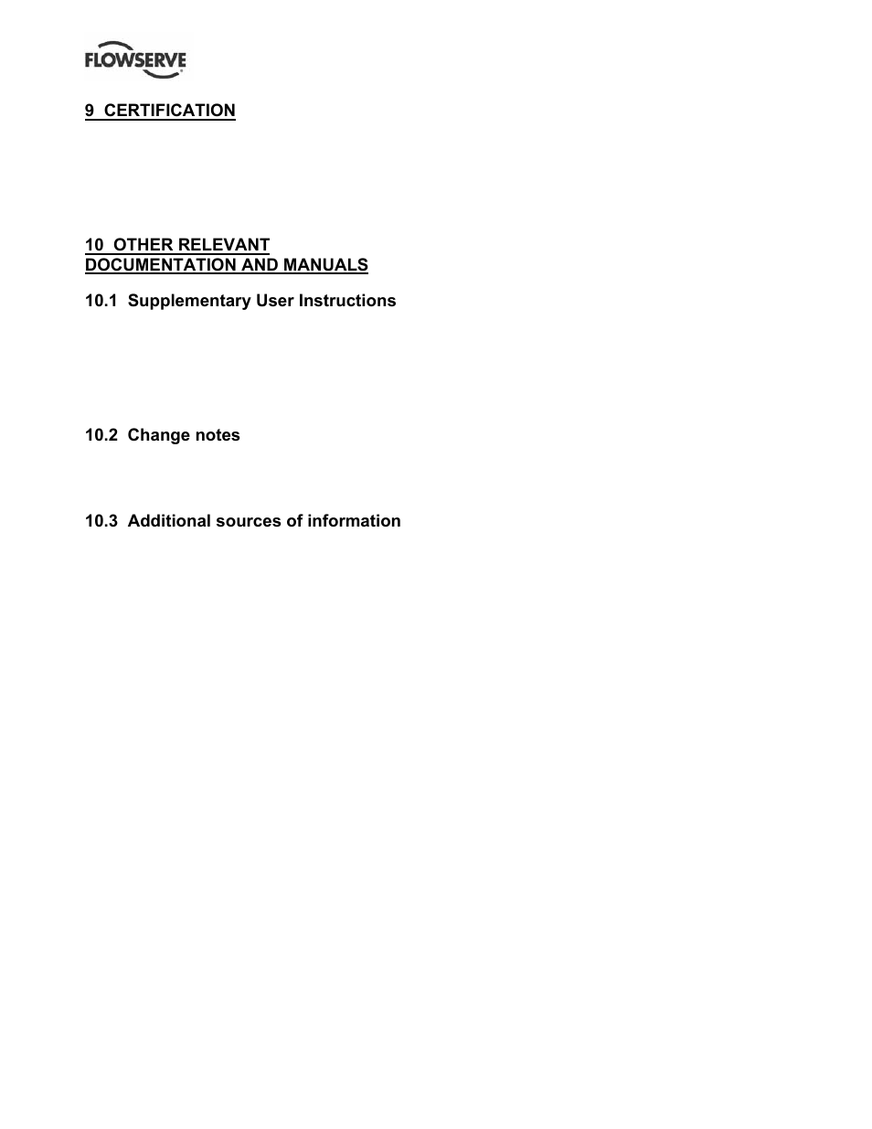 Flowserve S-series PolyChem User Manual | Page 50 / 52