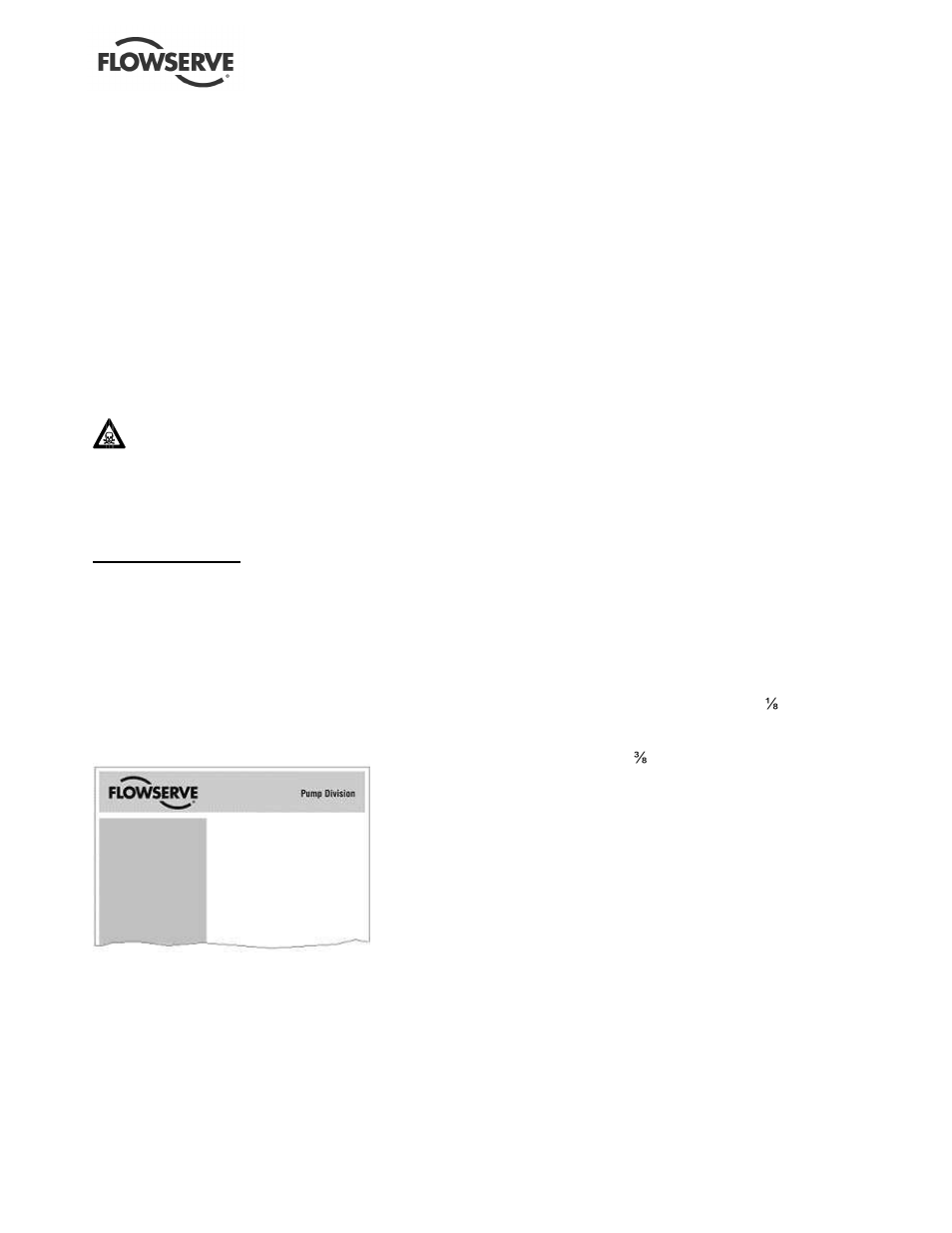 5 recycling and end of product life, 3 description 3.1 configurations, 2 nomenclature | Flowserve ESP3 User Manual | Page 10 / 64
