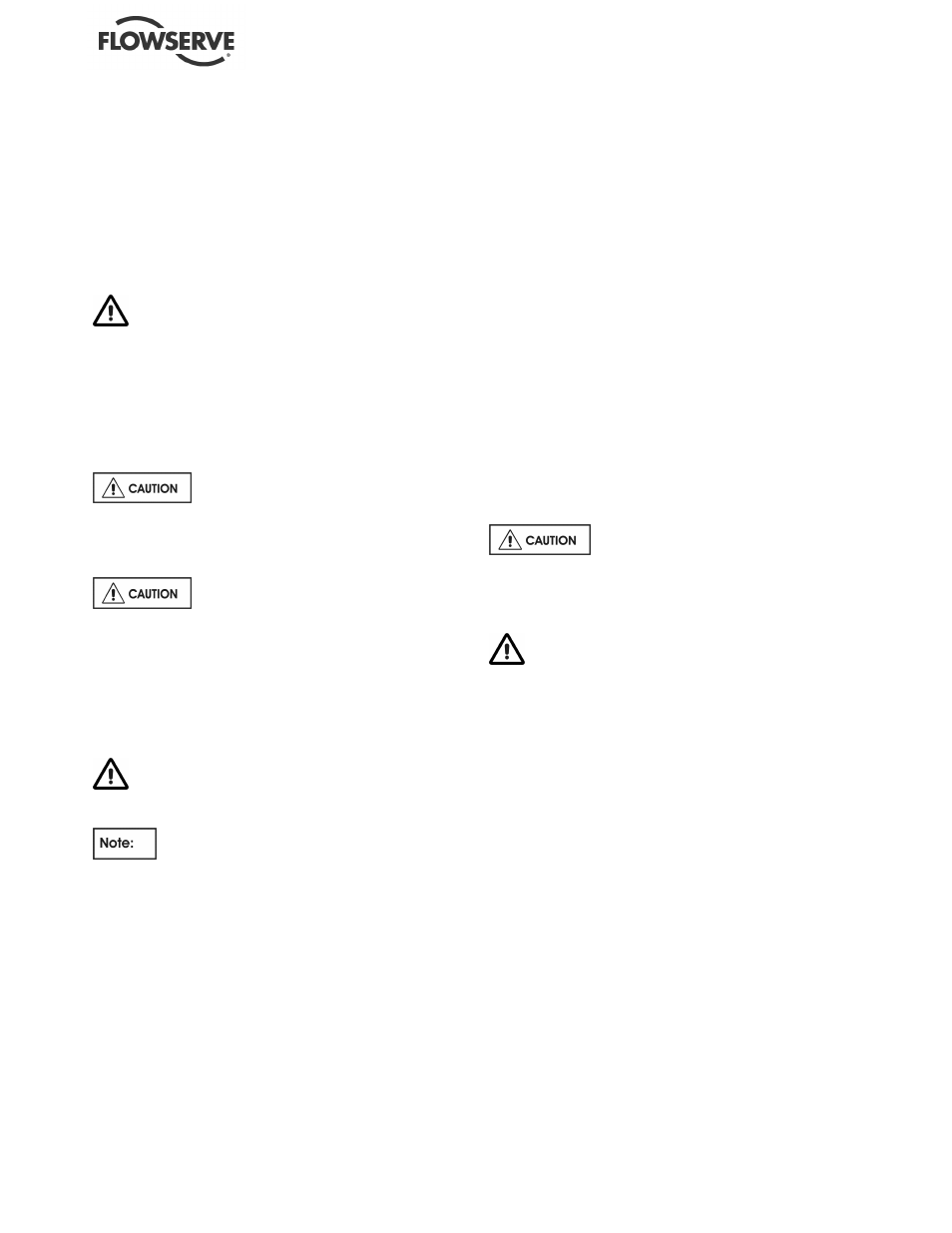 Flowserve ESP3 User Manual | Page 34 / 64