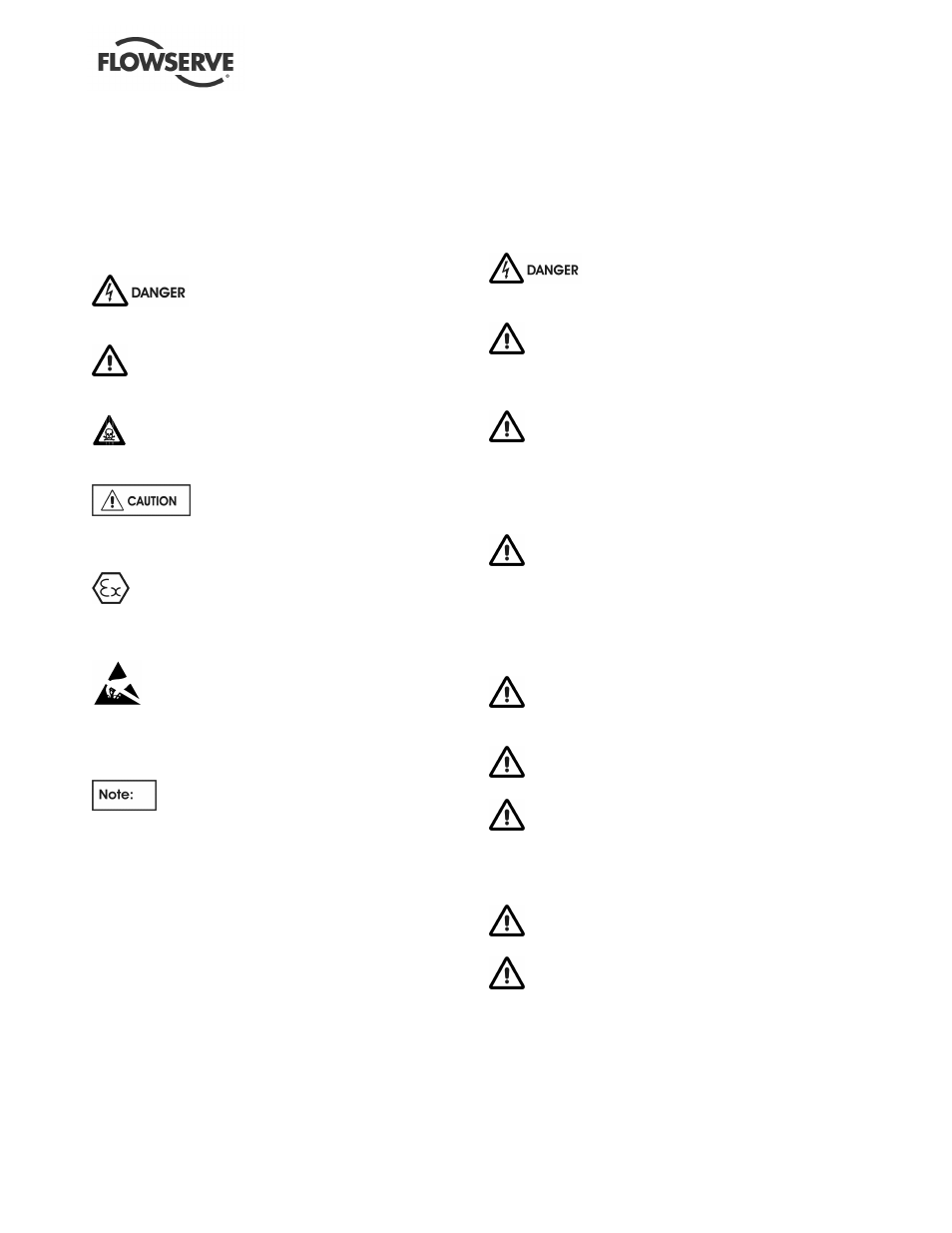 Flowserve ESP3 User Manual | Page 4 / 64